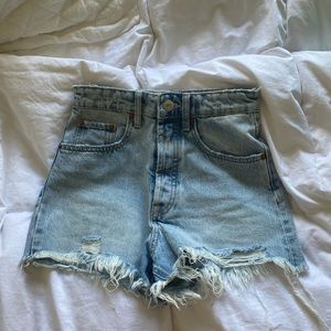 Zara denim shorts